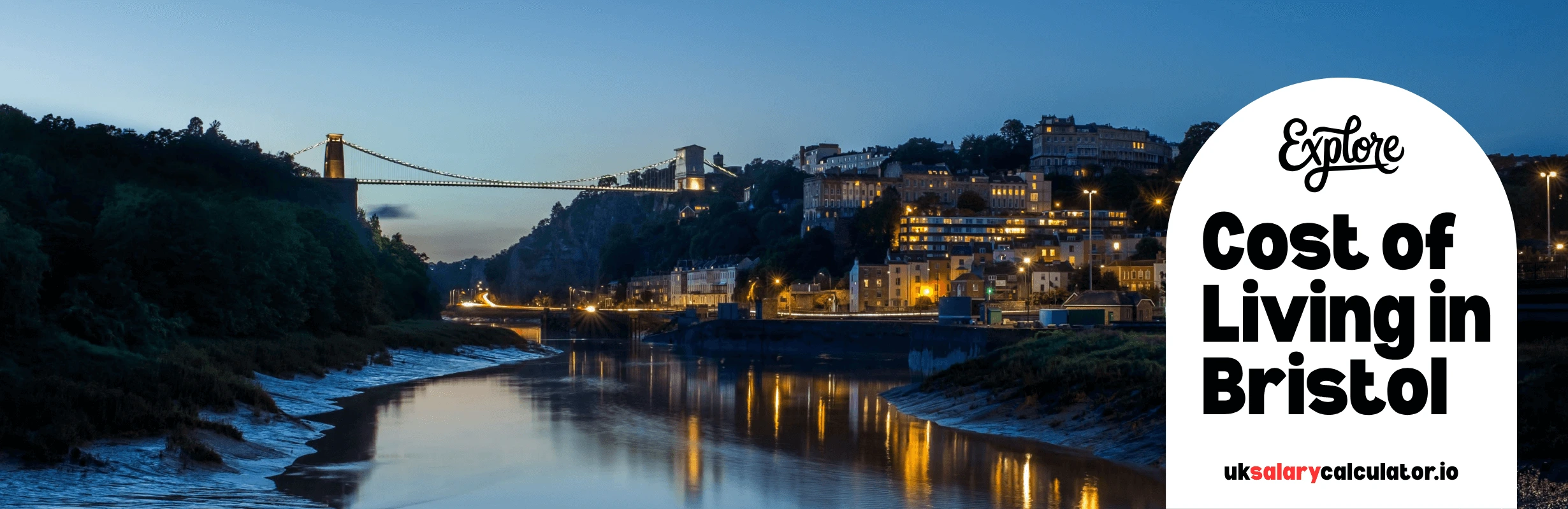 A skyline view of the city of Bristol